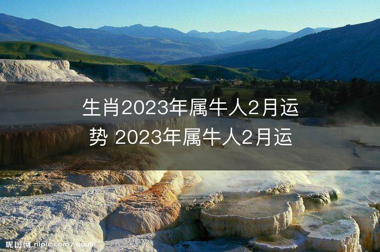 生肖2023年属牛人2月运势 2023年属牛人2月运程如何