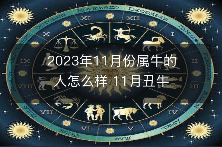 2023年11月份属牛的人怎么样 11月丑牛运程情况解析