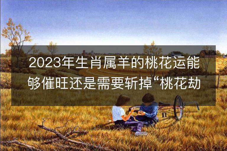 2023年生肖属羊的桃花运能够催旺还是需要斩掉“桃花劫”？