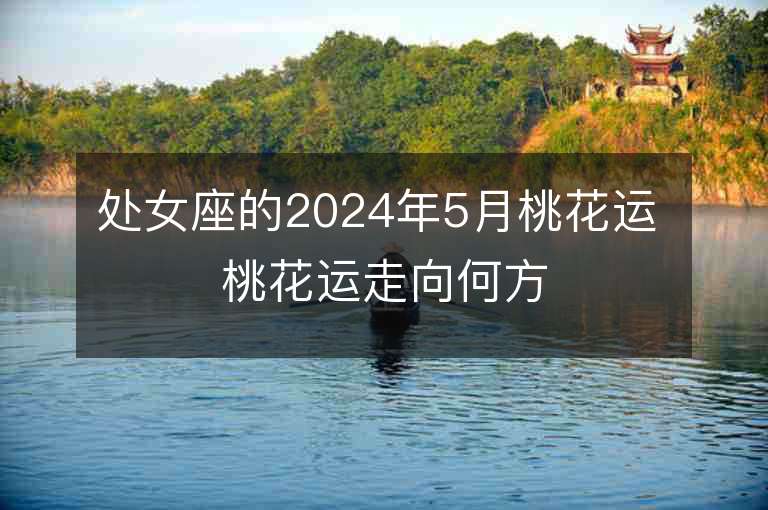 处女座的2024年5月桃花运 桃花运走向何方