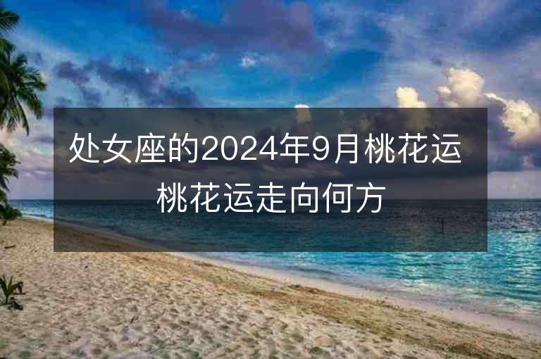 处女座的2024年9月桃花运 桃花运走向何方